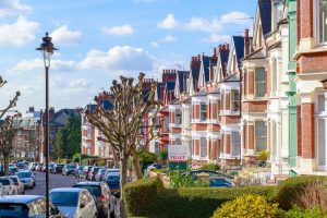 A street in West Hampstead London